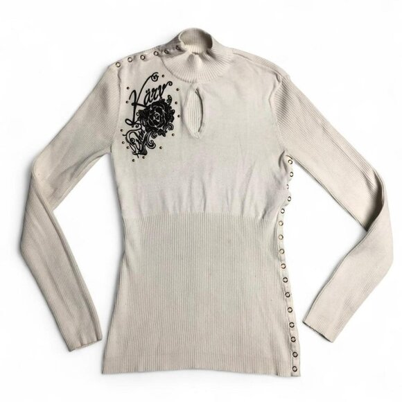 Karv Studded Keyhole Top - Picture 3 of 8